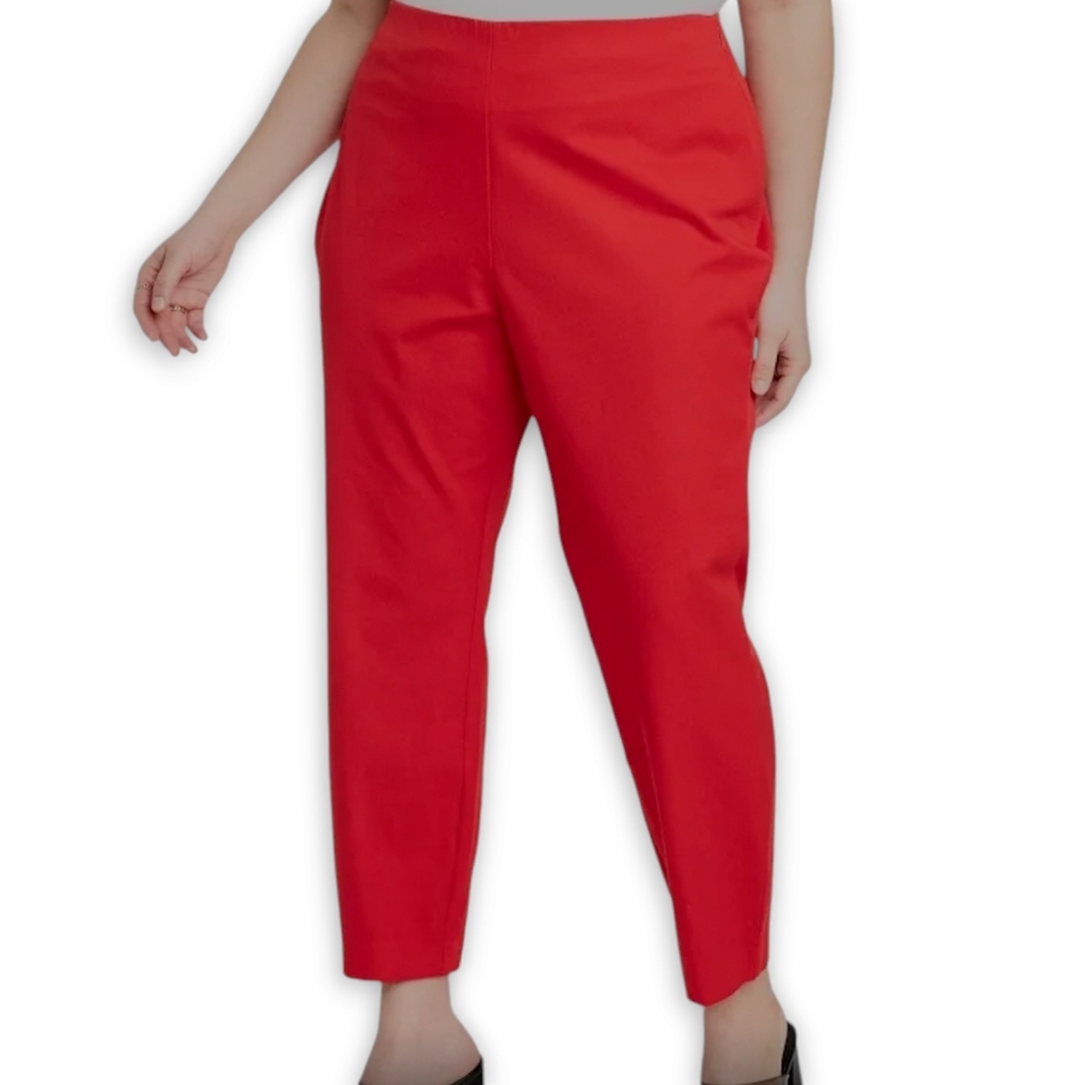Women's High-Rise Slim Fit Ankle Pants - A New Day